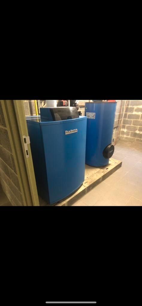 Chaudière à gaz et boiler Buderus en parfait état., Doe-het-zelf en Bouw, Chauffageketels en Boilers, Boiler, Ophalen