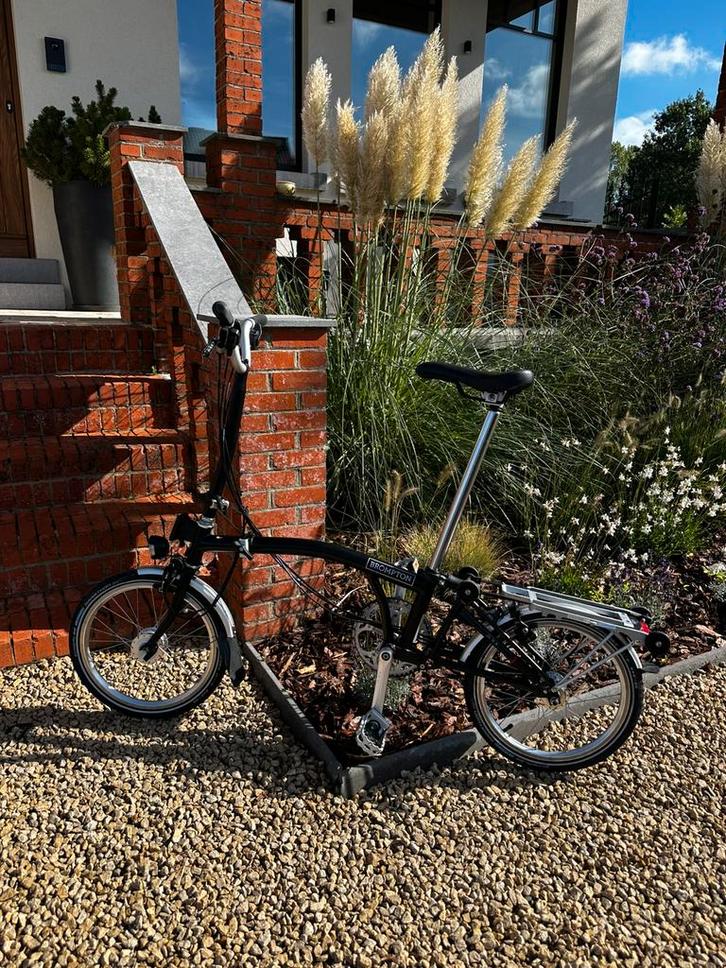 Brompton H6R, Fietsen en Brommers, Fietsen | Vouwfietsen, Zo goed als nieuw, Brompton, Versnellingen, Ophalen