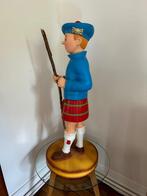Kuifje in kilt 90cm. handgeschilderd, Ophalen of Verzenden