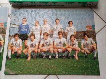 anderlecht voetbal  puzzel 300 stukken  vintage jaren 1975