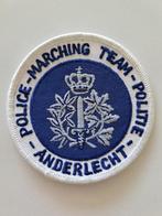 Vintage Ecusson/Patch - Équipe de police en marche - Anderle, Enlèvement ou Envoi, Comme neuf, Autres sujets/thèmes, Bouton