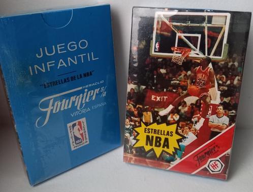 2 jeux de cartes NBA scellés 1988/89 Estrellas Fournier, Hobby & Loisirs créatifs, Autocollants & Images, Comme neuf, Enlèvement ou Envoi