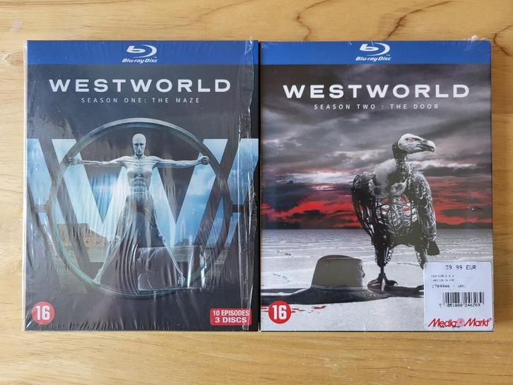 Lot Blu-Ray Westworld saisons 1 & 2, Cd's en Dvd's, Blu-ray, Zo goed als nieuw, Tv en Series, Boxset, Ophalen
