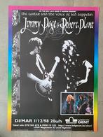 Poster Jimmy Page & Robert Plant in Flanders Expo 1998, Ophalen of Verzenden