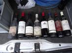 46 flessen oude wijn, Rode wijn, Frankrijk, Vol, Gebruikt