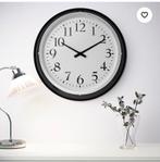 Horloge murale grande taille (59cm) - BRAVUR - Ikea, Maison & Meubles, Comme neuf, Horloge murale