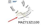 Mazda 2 (2/20-) achterbumper (te spuiten) Origineel! D43N502, Auto-onderdelen, Carrosserie, Nieuw, Ophalen of Verzenden, Bumper