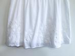 CAROLINE BISS - mooie witte rok met borduursel - 44/46, Maat 42/44 (L), Knielengte, Ophalen of Verzenden, Wit