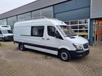 Mercedes-Benz Sprinter 313 CDI L3H2 MAXI DC 6 Zitse Doka, Auto's, Bestelwagens en Lichte vracht, Euro 5, Gebruikt, Zwart, 4 cilinders