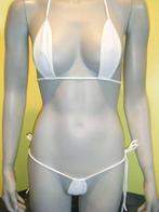 Octopus string bikini wit 32 34 (P), Bikini, Envoi, Blanc, Neuf