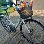 Leuke dames beach cruiser fiets met mandje, Fietsen en Brommers, Ophalen of Verzenden, Gebruikt