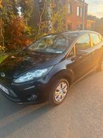 Ford Fiesta 2010 1.6D, Auto's, Voorwielaandrijving, Zwart, Elektrische ramen, Zwart