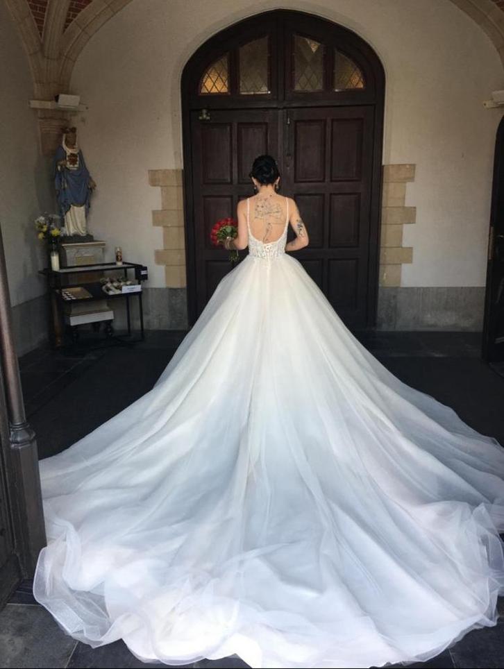 Trouwkleed te koop, Kleding | Dames, Trouwkleding en Trouwaccessoires, Zo goed als nieuw, Ophalen