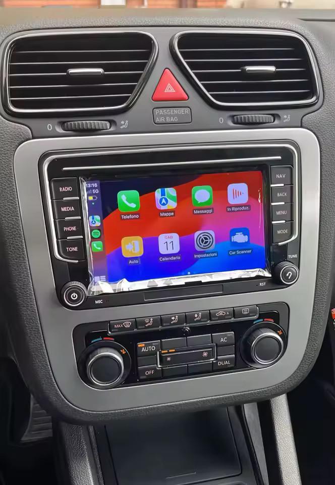 Autoradio Carplay VW SKODA SEAT, Auto diversen, Autoradio's, Zo goed als nieuw, Ophalen