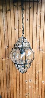 Authentieke hanglamp in TOP staat, Tuin en Terras, Ophalen, Zo goed als nieuw
