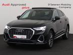 Audi Q3 Sportback Q3 Sportback 35 TFSI Business Edition S li, Automaat, Zwart, SUV of Terreinwagen, Lederen bekleding