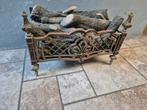 English Georgian Adam's style neo classical cast iron open, Ophalen