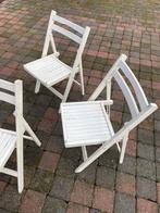 Klapstoel hout, Trois, Enlèvement, Utilisé, Bois