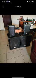 Boxenset met mengpaneel, Muziek en Instrumenten, Ophalen, Gebruikt, P.A.