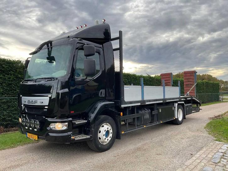 2014 DAF LF180 Vrachtwagen oprijwagen, Auto's, Vrachtwagens, Bedrijf, DAF, Overige brandstoffen, Euro 6