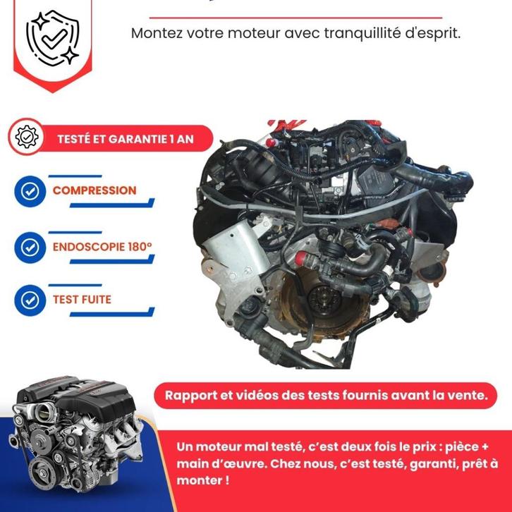 Complete Porsche Cayenne/Panamera Hybrid 3.0-motor, Auto-onderdelen, Motor en Toebehoren, Porsche, Nieuw, Ophalen of Verzenden