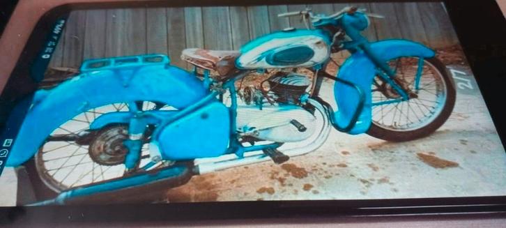 Te koop oldtimer motor peugeot 175cc  1954, Motoren, Onderdelen | Overige, Ophalen of Verzenden