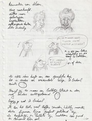 Urbanus brief Willy Linthout 1984 beschikbaar voor biedingen