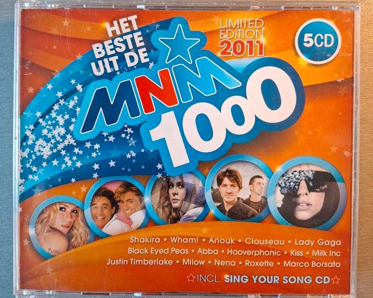 5cd box. Beste uit de MNM 1000. Limited edition 2011, Cd's en Dvd's, Cd's | Verzamelalbums, Ophalen of Verzenden