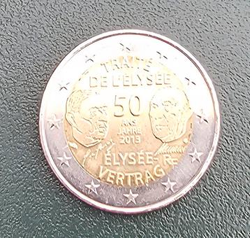 2 euro herdenkingsmunt 50 j elysée verdrag frankrijk 2013 beschikbaar voor biedingen