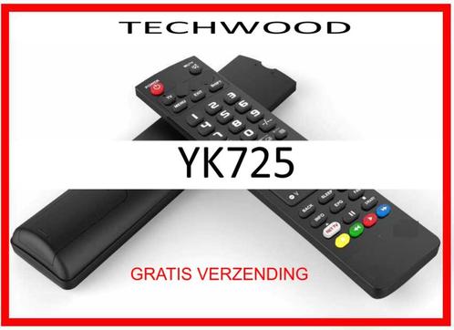 Vervangende afstandsbediening voor de YK725 van TECHWOOD., Audio, Tv en Foto, Afstandsbedieningen, Nieuw, Ophalen of Verzenden