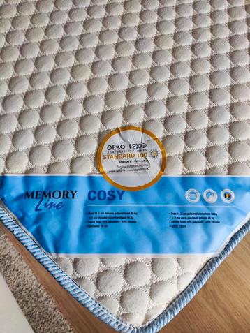 1p matras "Memory Line" in zeer goede staat beschikbaar voor biedingen