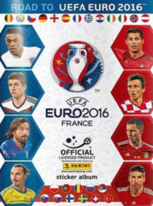 Panini volledig leeg voetbal sticker album ROAD TO EURO 2016, Hobby en Vrije tijd, Stickers en Plaatjes, Sticker, Ophalen of Verzenden