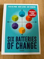 Peter De Prins - Six Batteries of Change, Boeken, Gelezen, Peter De Prins, Ophalen of Verzenden, Management