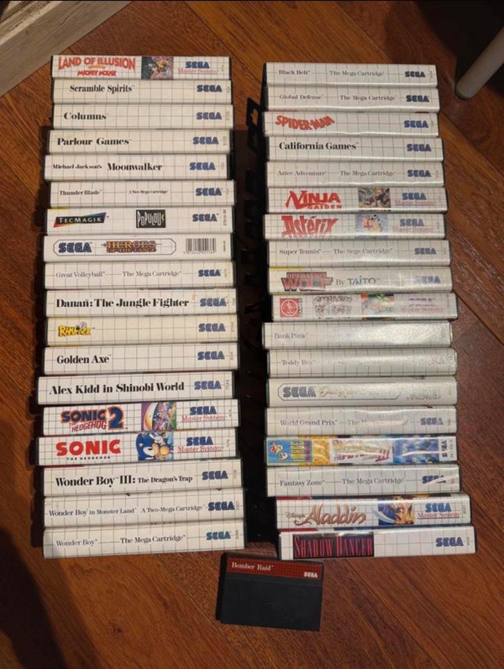 Sega master systeem 8 bit - Verzameling RAR, Games en Spelcomputers, Spelcomputers | Sega, Ophalen of Verzenden