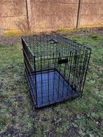 Hondenbench zwart medium, Dieren en Toebehoren, Ophalen, Zo goed als nieuw