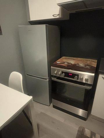 Frigo en kookfornuis, Enlèvement, Comme neuf, Gris