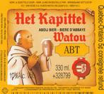 bieretiket Van Eecke Watou : Abt #1, Collections, Envoi, Neuf, Autres types, Autres marques
