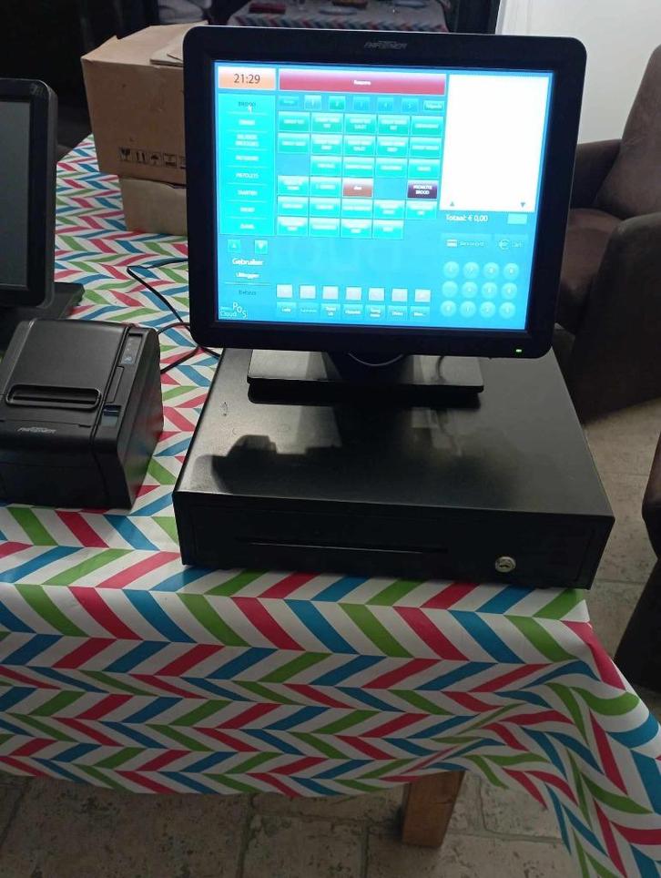 2 winkel kassa's met schuif en ticketprinter, Zakelijke goederen, Kantoor en Winkelinrichting | Kassa's en Betaalsystemen, Ophalen