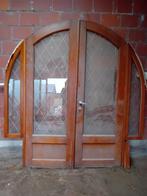 Dubbele deur, Doe-het-zelf en Bouw, Ophalen, Gebruikt, Binnendeur, Glas