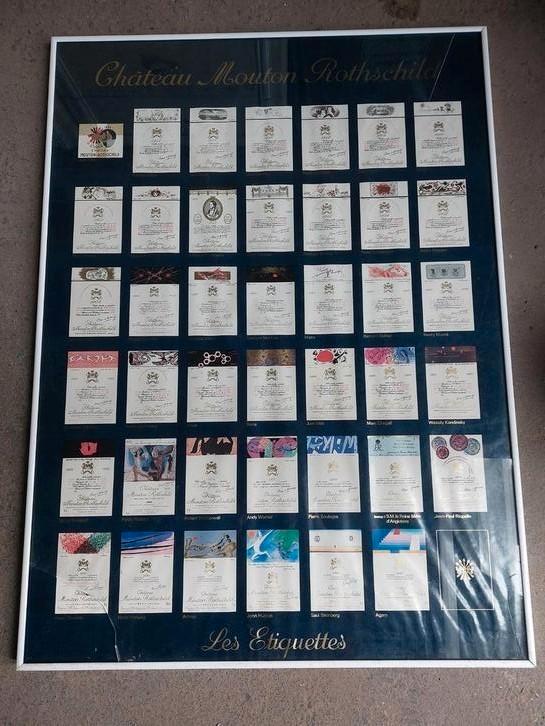 Omgeving van het kasteel van Mouton de Rothschild, Verzamelen, Wijnen, Gebruikt, Rode wijn, Frankrijk, Ophalen