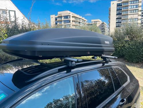 VERHUUR: Thule dakkoffer 420 l en/of dakdragers. TE HUUR, Auto diversen, Dakkoffers, Zo goed als nieuw, Ophalen