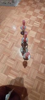 kandelaar 3 kaarsen, Antiek en Kunst, Ophalen, Overige materialen