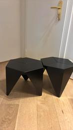Set van originele Vitra bijzettafels prismatic table noguchi, Ophalen, Gebruikt, Deens, Metaal of Aluminium