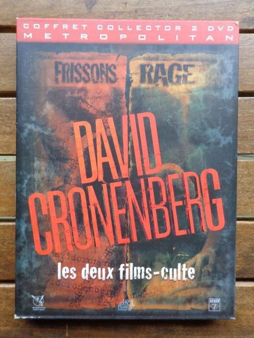 )))  Coffret David Cronenberg  //  2 Films  (((, Cd's en Dvd's, Dvd's | Horror, Zo goed als nieuw, Overige genres, Boxset, Vanaf 16 jaar