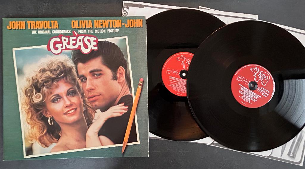 Soundtrack: GREASE ( 2LP; NMINT ), Cd's en Dvd's, Vinyl | Pop, Zo goed als nieuw, 12 inch, Verzenden