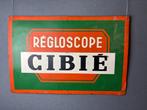 Oud origineel Cibie blikken reclamebord geen emaille, Verzamelen, Ophalen of Verzenden, Gebruikt, Reclamebord