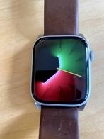 Apple Watch 8 (2023) - GPS - 45-mm - zilver - 2 straps opt., Handtassen en Accessoires, Smartwatches, Ophalen of Verzenden, IOS