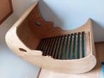 uniek babybed in de vorm van een maan uit hout, handwerk, Kinderen en Baby's, Babywiegjes en Ledikanten, Ophalen, Gebruikt, Wieg