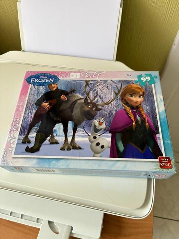 kinderpuzzel " Frozen " 99 stukjes beschikbaar voor biedingen