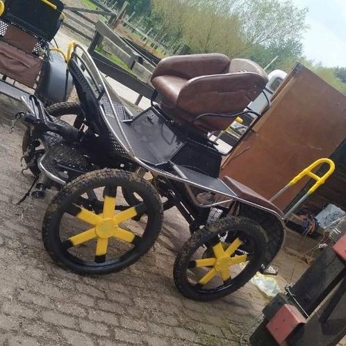 Nette Clever marathon koets, Dieren en Toebehoren, Rijtuigen en Koetsen, Zo goed als nieuw, Paard